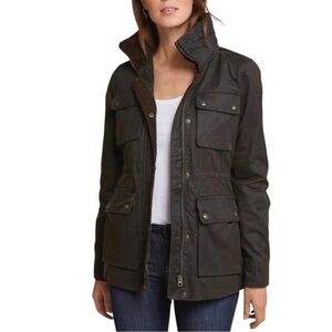 Fat Face Women's Utility Jacket in Soft Black